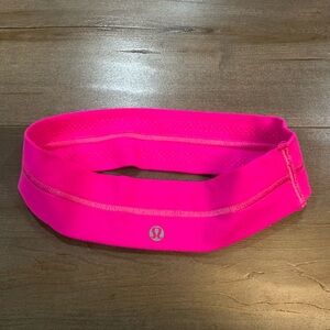 lululemon athletica Pink running athletic Hairband